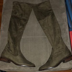 Ivanka Trump Livi Faux Suede Over-the-knee Boots